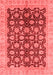 Oriental Red Traditional Area Rugs