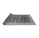 Sideview of Oriental Gray Traditional Rug, abs3657gry