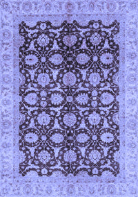 Oriental Blue Traditional Rug, abs3657blu