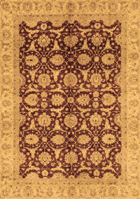 Oriental Brown Traditional Rug, abs3657brn