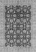 Oriental Gray Traditional Rug, abs3657gry