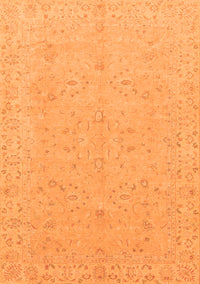 Abstract Orange Modern Rug, abs3658org