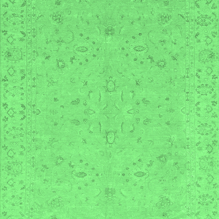 Machine Washable Abstract Emerald Green Modern Area Rugs, wshabs3658emgrn