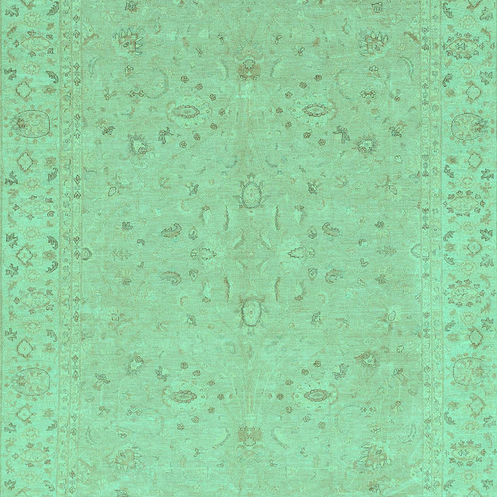 Machine Washable Abstract Turquoise Modern Area Rugs, wshabs3658turq