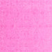 Square Abstract Pink Modern Rug, abs3658pnk