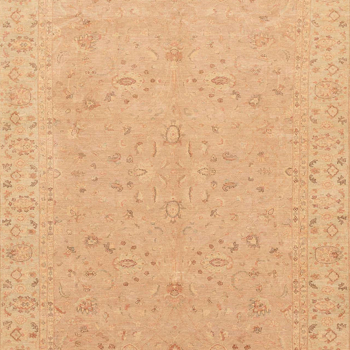 Machine Washable Abstract Orange Rug, wshabs3658