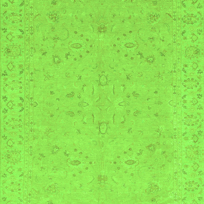 Abstract Green Modern Rug, abs3658grn