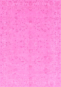 Abstract Pink Modern Rug, abs3658pnk