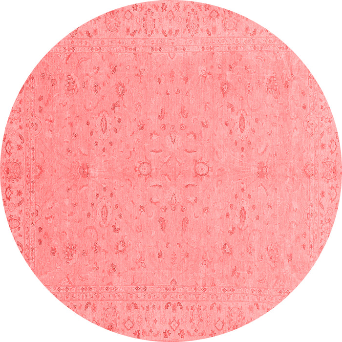 Abstract Red Modern Rug, abs3658red