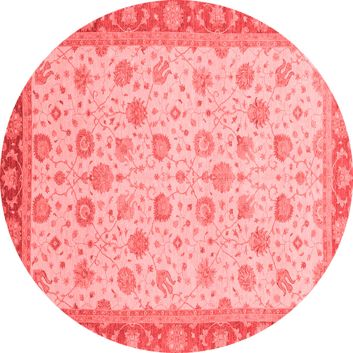 Machine Washable Abstract Red Modern Rug, wshabs3659red