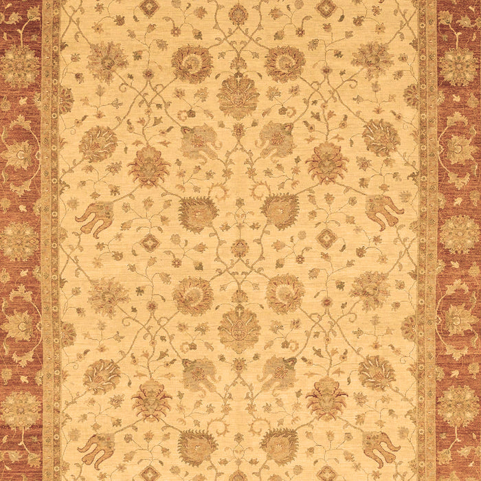 Machine Washable Abstract Brown Modern Rug, wshabs3659brn