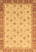 Abstract Brown Modern Rug, abs3659brn