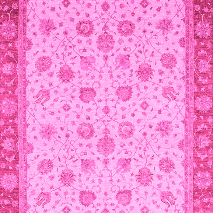 Machine Washable Abstract Pink Modern Rug, wshabs3659pnk