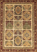 Abstract Brown Modern Rug, abs365brn