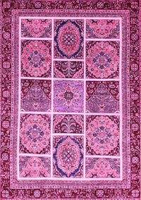 Abstract Pink Modern Rug, abs365pnk