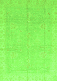 Abstract Green Modern Rug, abs3660grn