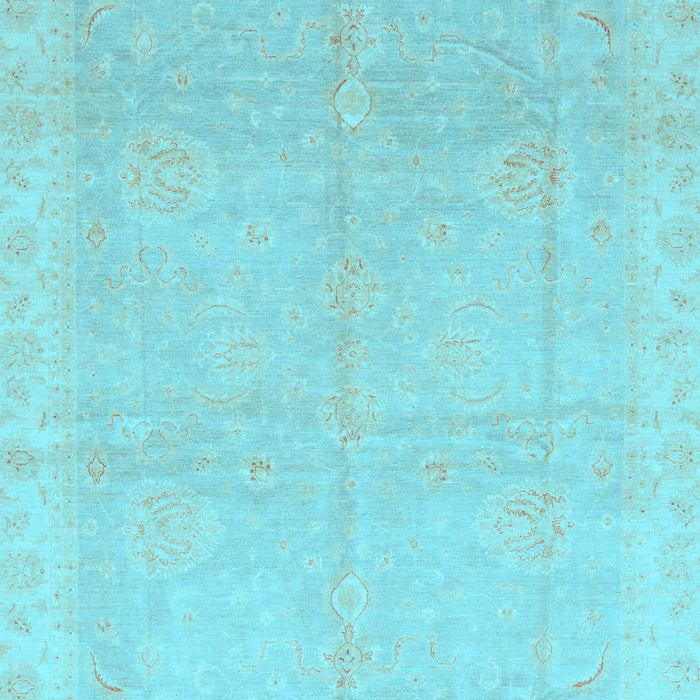 Abstract Light Blue Modern Rug, abs3660lblu