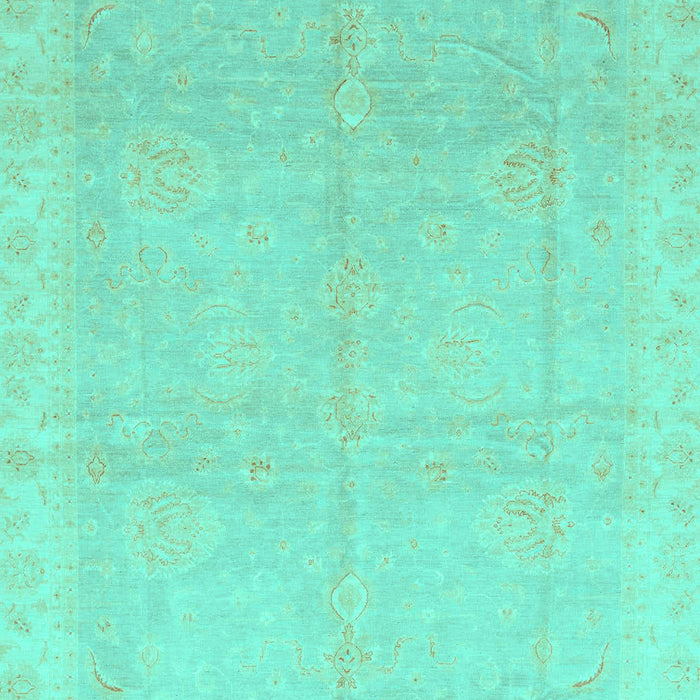 Abstract Turquoise Modern Rug, abs3660turq