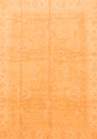 Abstract Orange Modern Rug, abs3660org