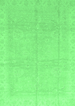 Abstract Emerald Green Modern Rug, abs3660emgrn