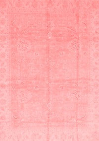 Abstract Red Modern Rug, abs3660red