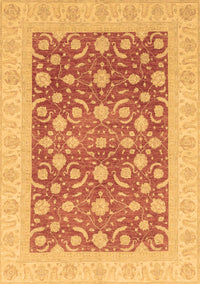 Oriental Brown Traditional Rug, abs3661brn