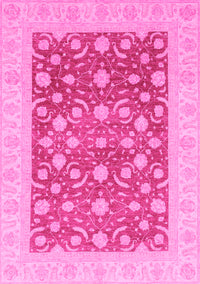 Oriental Pink Traditional Rug, abs3661pnk