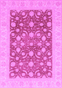 Oriental Purple Traditional Rug, abs3661pur