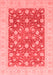 Oriental Red Traditional Area Rugs