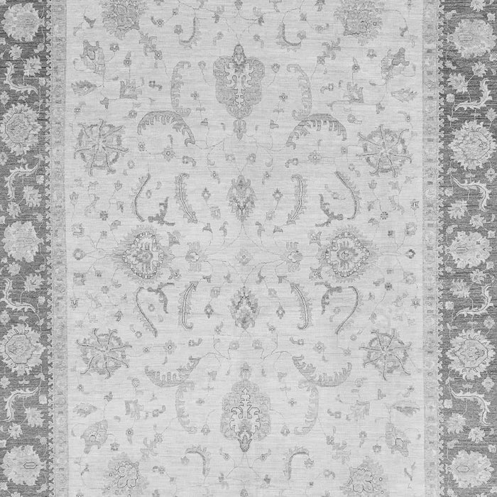 Machine Washable Abstract Gray Modern Rug, wshabs3662gry