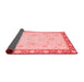 Abstract Red Modern Area Rugs