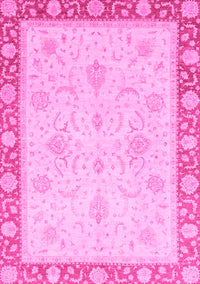 Abstract Pink Modern Rug, abs3662pnk