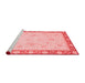 Modern Red Washable Rugs