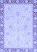 Abstract Blue Modern Rug, abs3662blu