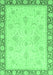 Abstract Emerald Green Modern Rug, abs3662emgrn