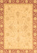 Abstract Brown Modern Rug, abs3662brn