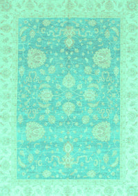 Oriental Turquoise Traditional Rug, abs3663turq