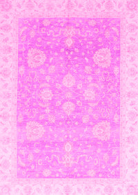 Oriental Pink Traditional Rug, abs3663pnk