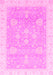 Oriental Pink Traditional Rug, abs3663pnk