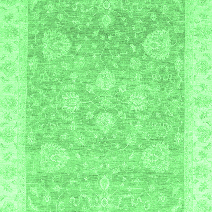 Oriental Emerald Green Traditional Rug, abs3663emgrn