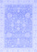 Oriental Blue Traditional Rug, abs3663blu