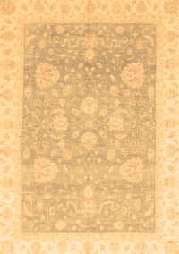 Oriental Brown Traditional Rug, abs3663brn