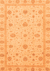 Oriental Orange Traditional Rug, abs3664org