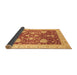 Sideview of Oriental Brown Traditional Rug, abs3665brn