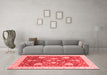 Traditional Red Washable Rugs