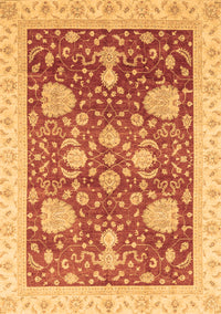 Oriental Brown Traditional Rug, abs3665brn