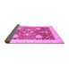 Sideview of Oriental Purple Traditional Rug, abs3665pur