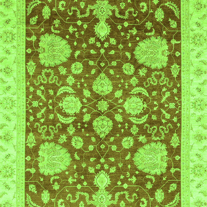 Oriental Green Traditional Rug, abs3665grn