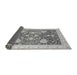 Sideview of Oriental Gray Traditional Rug, abs3665gry