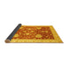 Sideview of Oriental Yellow Traditional Rug, abs3665yw